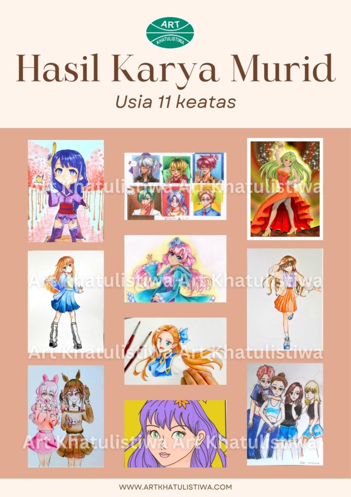 kursus gambar anime