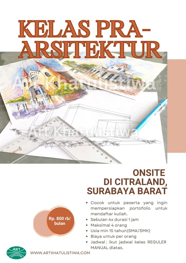 les gambar pra arsitek citraland surabaya